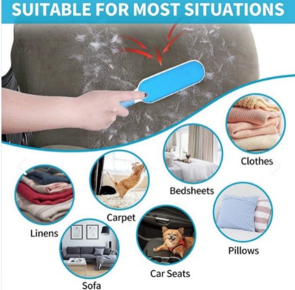 Cepillo Quita Pelusa Motas Pelos Mascota